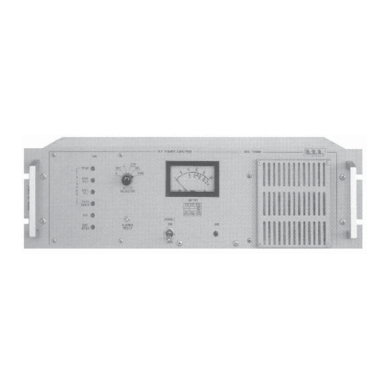 R.V.R. Elettronica PJRL250 Technical Manual