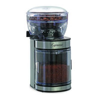 Capresso 595 User Manual
