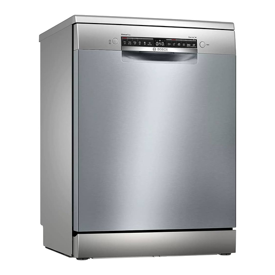 Bosch SMS4ECI14E Information For Use