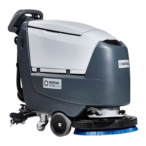 Nilfisk-Advance Advance SC500 Service Manual