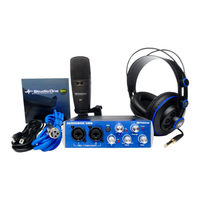 PRESONUS STUDIO ONE ARTIST Manual