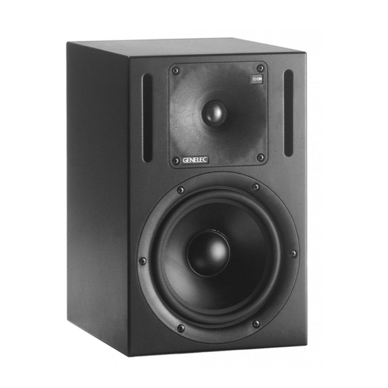 Genelec 1030A Operating Manual