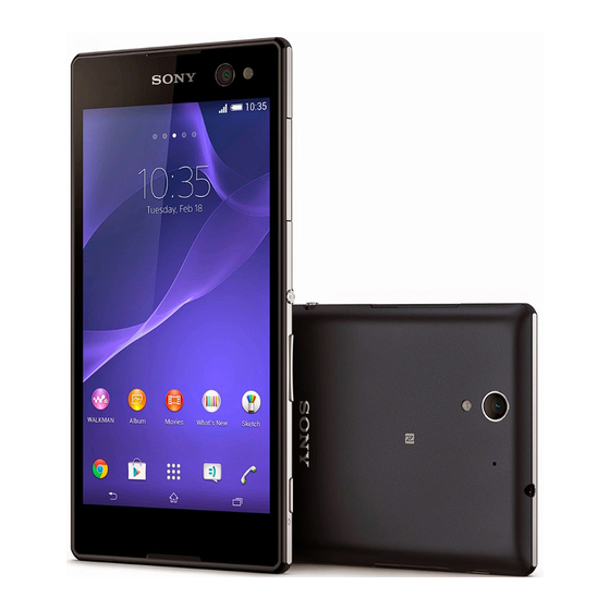 Sony Xperia C3 User Manual