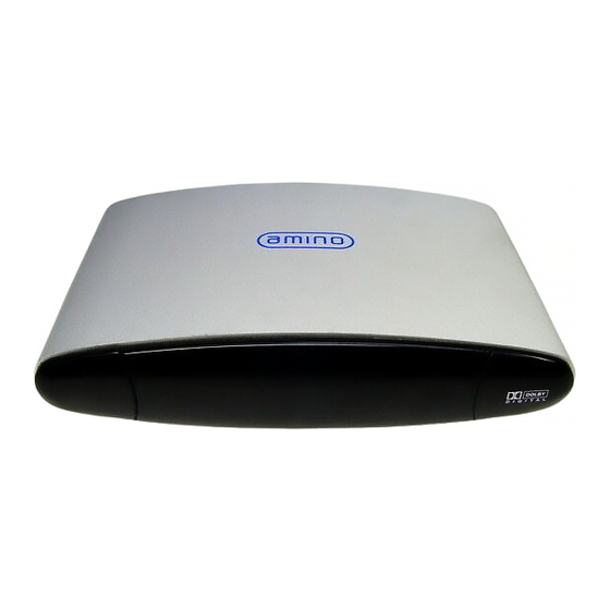 Amino AmiNET130 Installation Manual