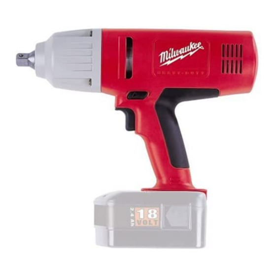 Milwaukee 9078-20 Operator's Manual