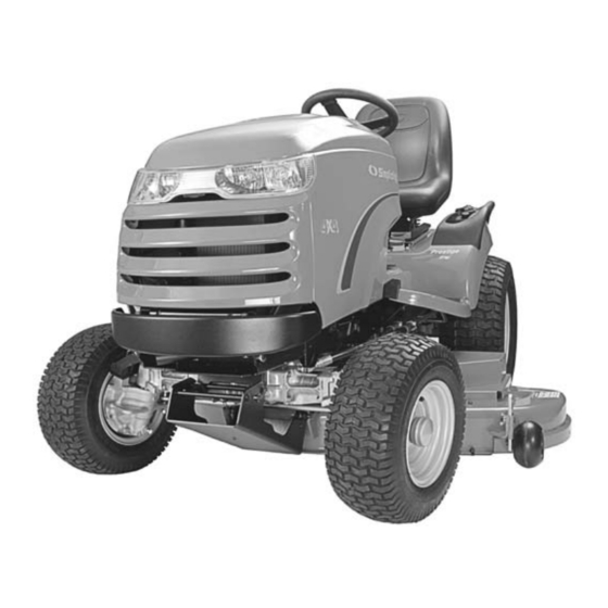 Simplicity Prestige 4WD Series Parts Manual