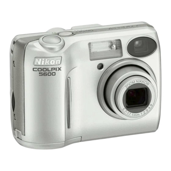 Nikon Coolpix 5600 Repair Manual