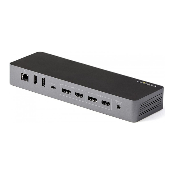 StarTech.com TB3CDK2DH Quick Start Manual