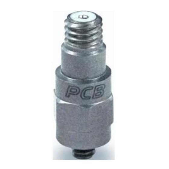PCB Piezotronics 353B18 Installation And Operating Manual