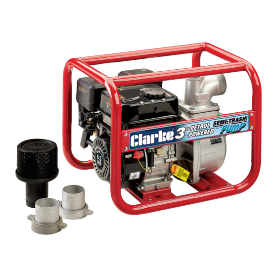 Clarke PS75A Operation & Maintenance Instructions Manual