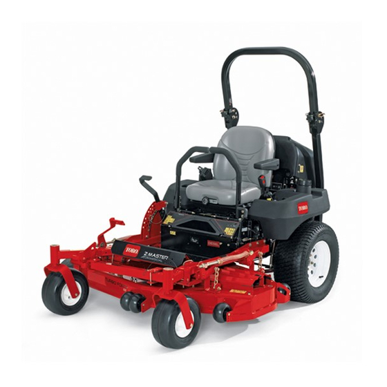 Toro Z Master Professional 7000 Series Operator's Manual