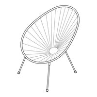 Canvas ACAPULCO YD-ACA3W Assembly Instructions Manual
