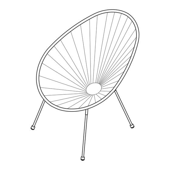 Canvas ACAPULCO YD-ACA3W Assembly Instructions Manual