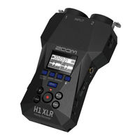 Zoom H1 XLR Operation Manual