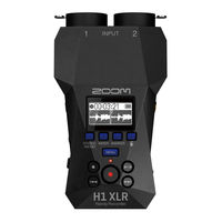 Zoom H1 XLR User Manual