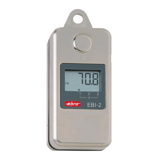 Ebro EBI-2 PT-816 Manual