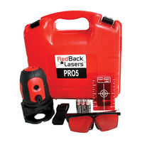 RedBack Lasers PRO5 Instruction Manual