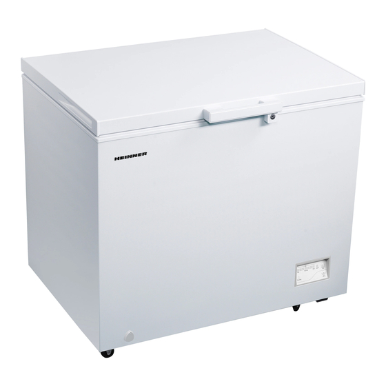 Heinner HCF-251NHA+ Manuals