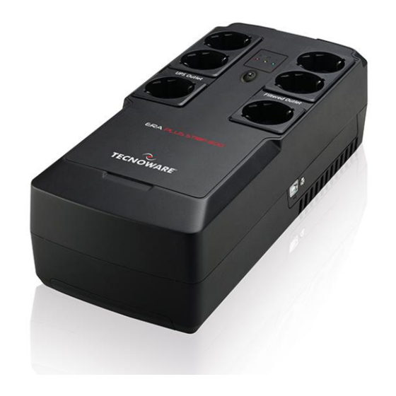 Tecnoware UPS ERA PLUS STRIP 800 User Manual