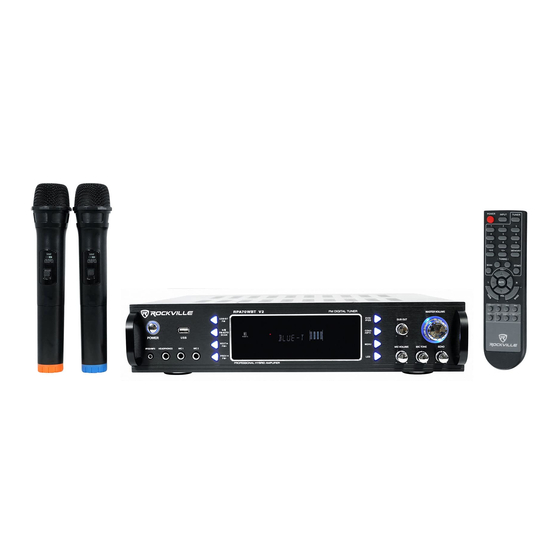 Rockville RPA70WBT V2 Owner's Manual