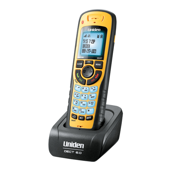 Uniden DWX337 Owner's Manual