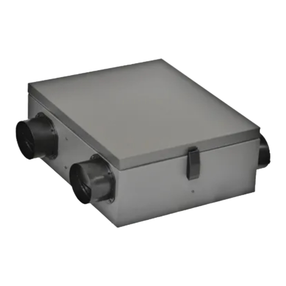 Softaire RHRV-C100P Installation And Operating Instructions Manual