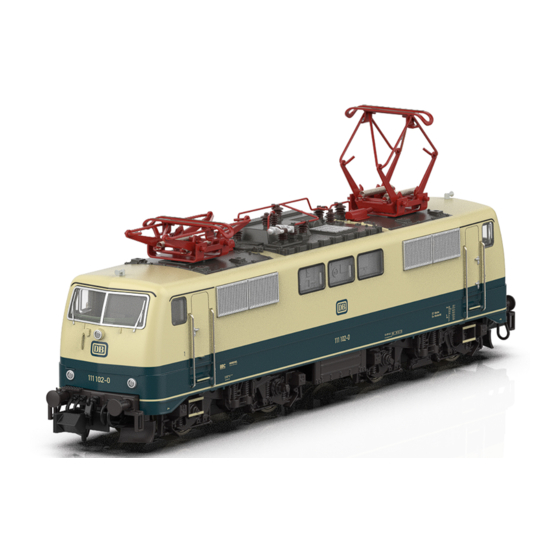 Trix BR 111 Instruction