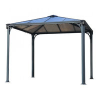 Palram Palermo Gazebo 3000 Assembly Instructions Manual