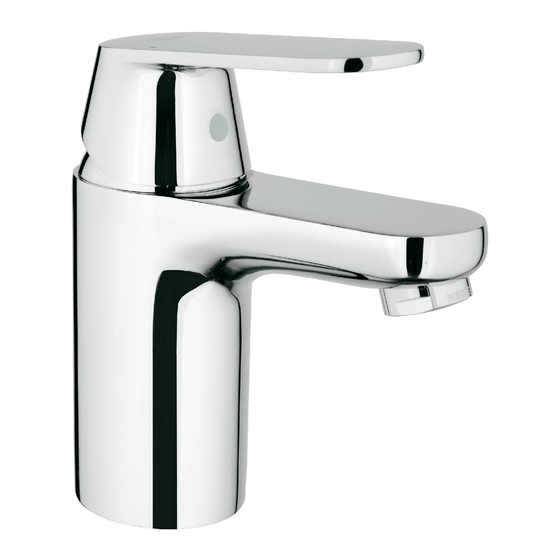 Grohe Eurosmart Cosmopolitan 32 824 Manual