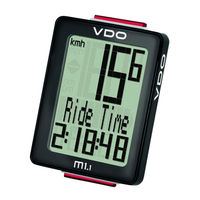 VDO m 1.1 wr Manual