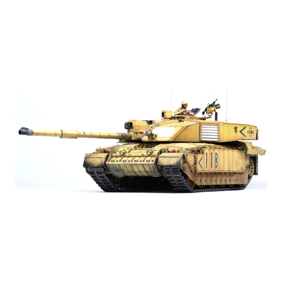 Eduard Challenger 2 Enhanced armour Quick Start Manual