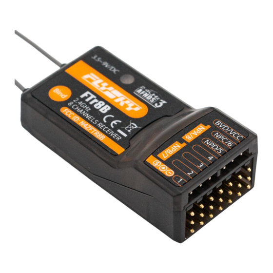 FlySky FTr8B User Manual