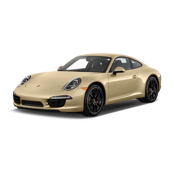Porsche 911 Maintenance Manual