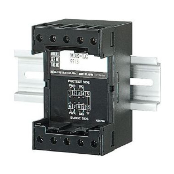 M-system MDK-LC Instruction Manual