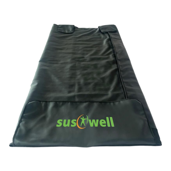suswell FAR Infrared Sauna Blanket Instructions Manual