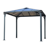 Palram Palermo-Gazebo 3000 Assembly Instructions Manual