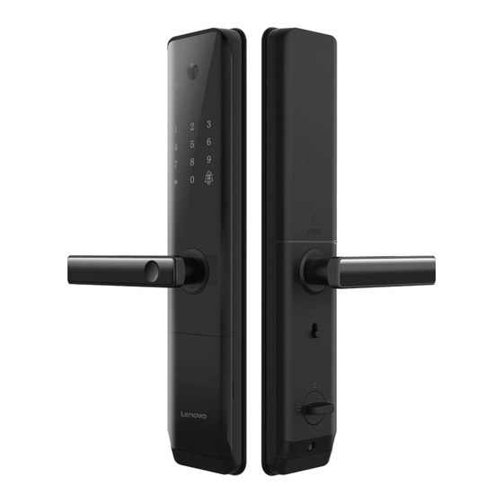 Lenovo smart lock E3 PRO User Manual