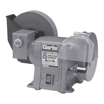 Clarke CBG8W Operating & Maintenance Manual