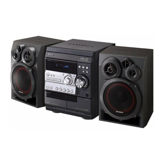 Aiwa NSX-R30EZ Manuals