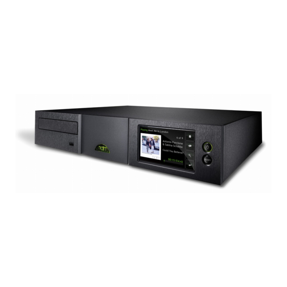 NAIM HDX - REMOTE CONTROL CODE Manuals