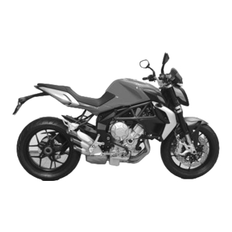 MV Agusta Brutale 800 Owner's Manual