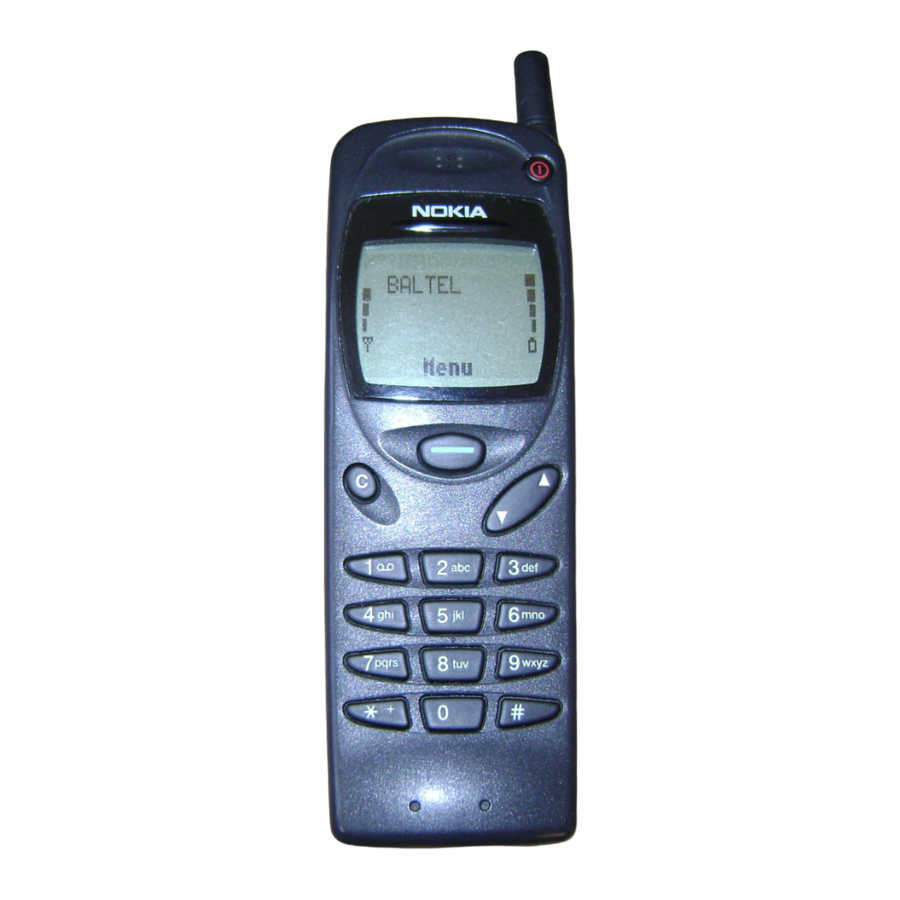Nokia 3110 User Manual