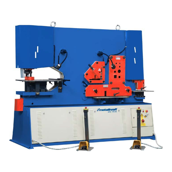 Metallkraft HPS DS Series Operating Instructions Manual