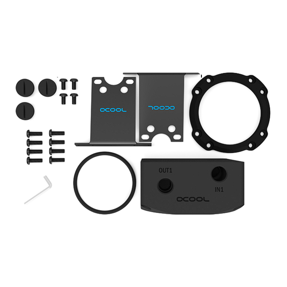 Alphacool Eisdecke D5 Top Quick Start Manual