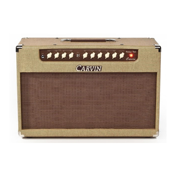 CARVIN Belair212 Manual