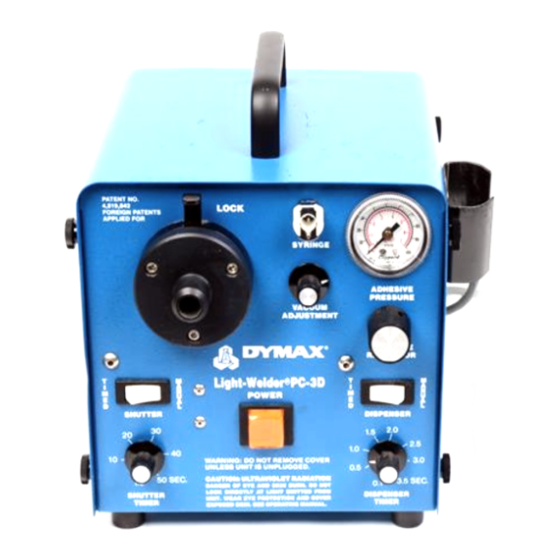 dymax PC-3D Operation Manual