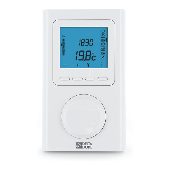 DELTA DORE DELTA 8000 MASTER Installation Instructions Manual