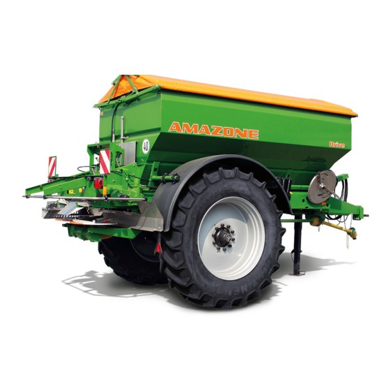 Amazone ZG-B-1 Quick Start Manual