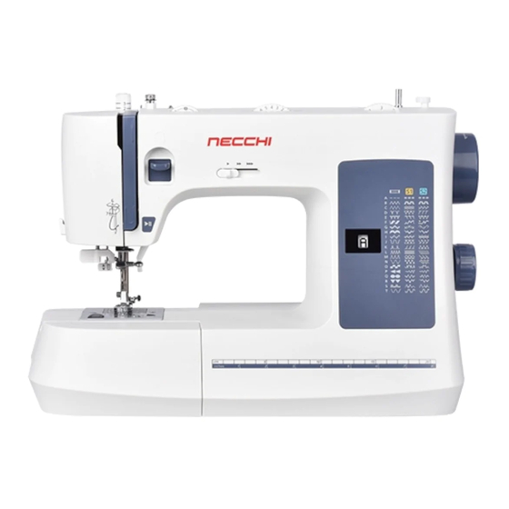Necchi NC-59QD Sewing Machine Manuals