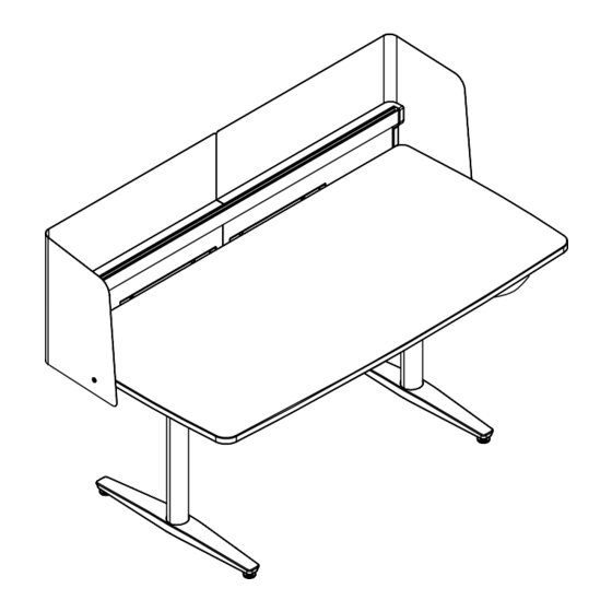 VITRA Playns Single Desk Instructions For Use Manual